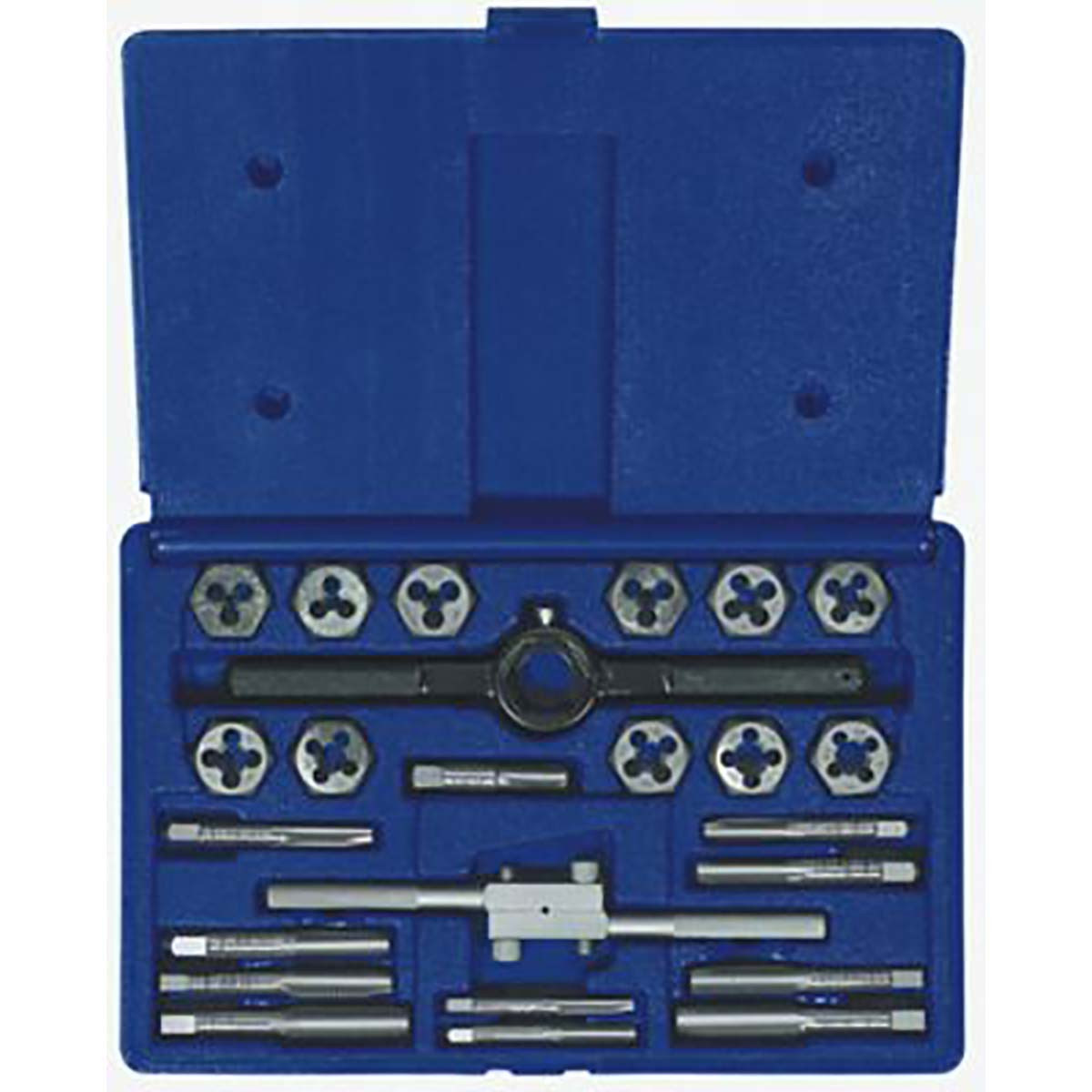 IRWIN 24614 TAP + DIE 24PC SET FRACTIONAL HEX
