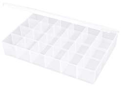 FLAMBEAU INC. T824 COMPARTMENT BOX TRANSLUCENT