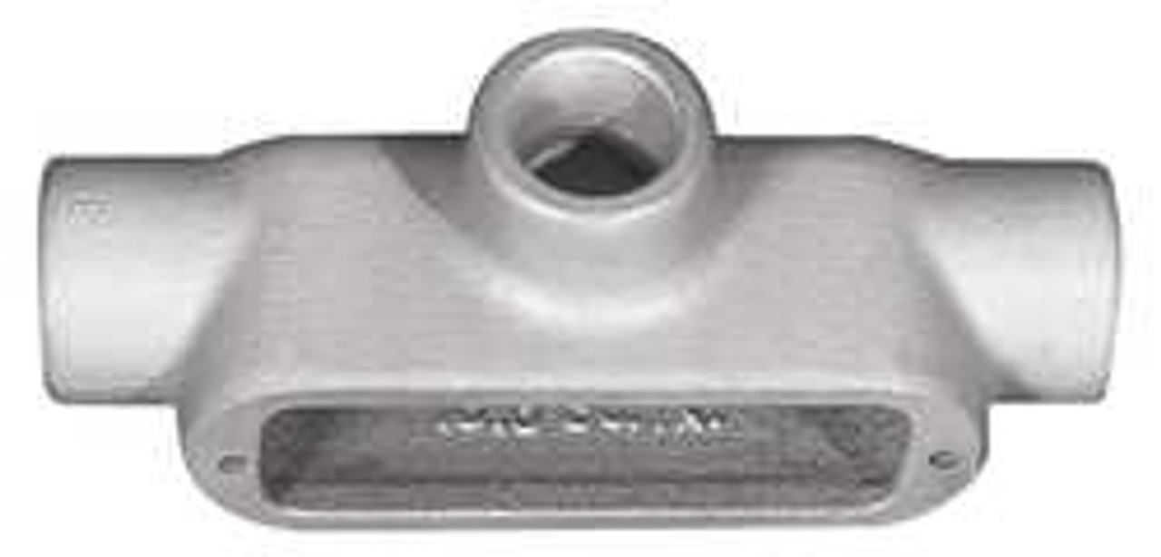 APPLETON ELECTRIC T78 CONDUIT BODY STYLE T 2-1/2IN IRON