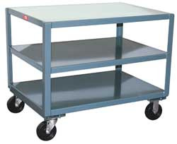 JAMCO PRODUCTS INC. LD248-P6 MOBILE TABLE 2400 LB. 48 IN.L