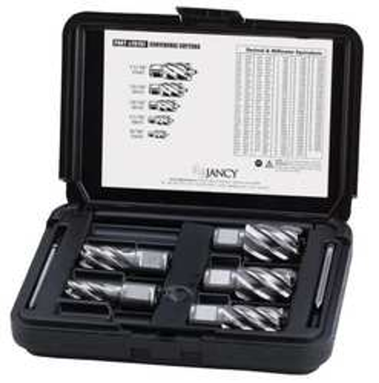 JANCY 70192C ANNULAR CUTTER SET M42 2 IN CUT D 5 PC
