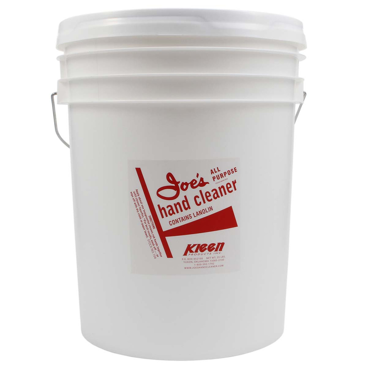 JOE'S HAND CLEANER 104 5GAL.PLASTIC PAIL HAND CLEANER