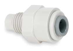 JOHN GUEST PI0108F4S-PK10 CONNECTOR 1/4 IN TUBE OD ACETAL PK 10