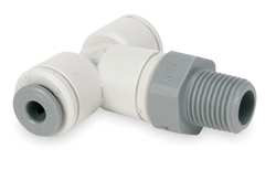 JOHN GUEST PI100621S-PK10 BRANCH TEE 3/16 IN TUBE OD GRAY PK 10