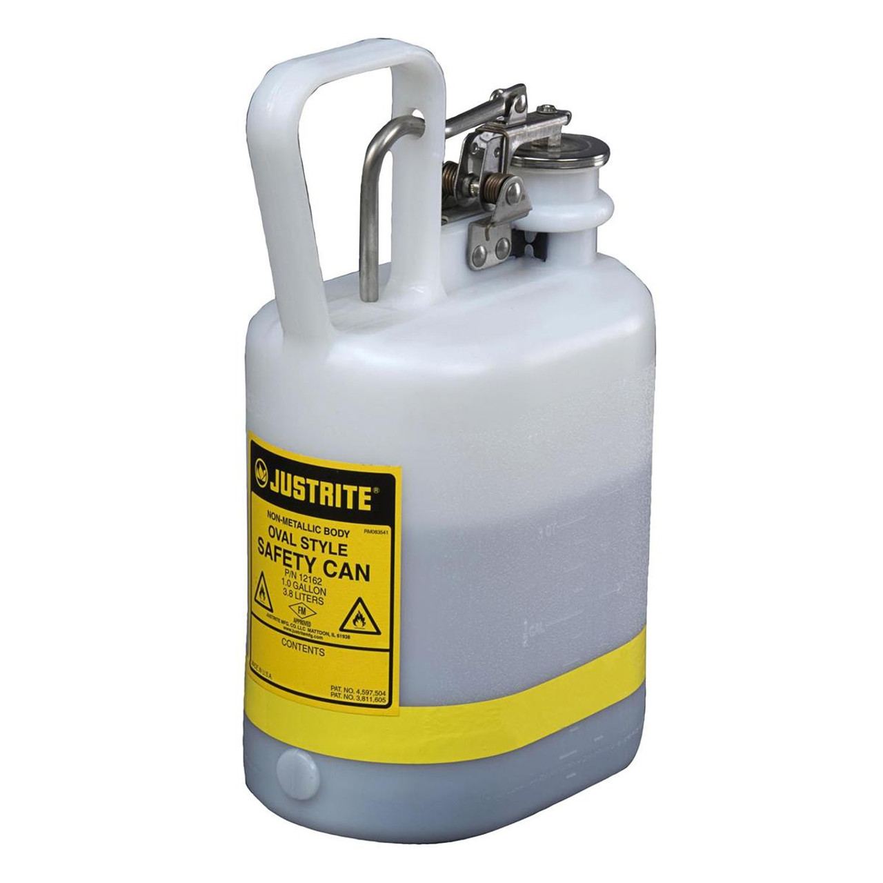 JUSTRITE MFG COMPANY 12162 1 GAL OVAL N/M CAN