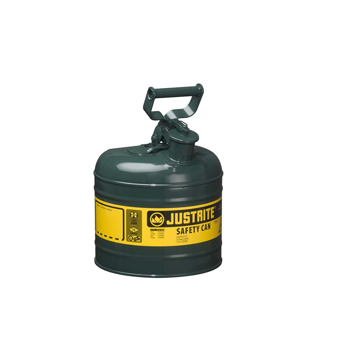 JUSTRITE MFG COMPANY 7120400 JUSTRITE TYPE I STEEL SAFETY CAN FOR FLA
