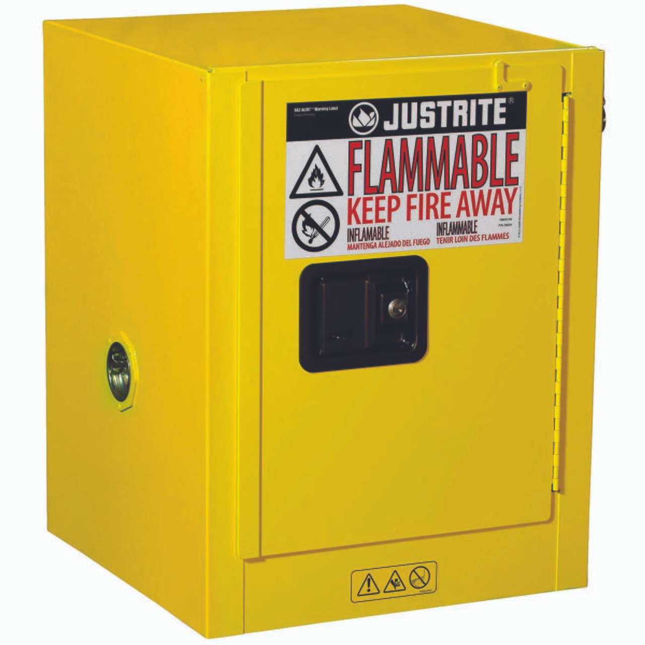 JUSTRITE MFG COMPANY 890400 4G CAB MAN YL FLAM CTOPEX