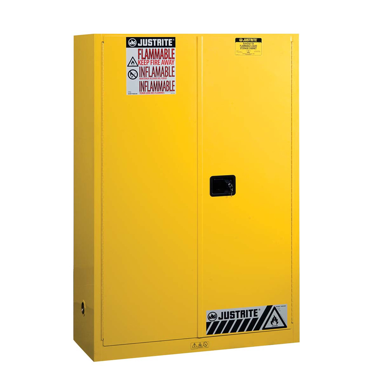 JUSTRITE MFG COMPANY 894500 45G 2DOOR MAN CLOSE SAFTY CAB  JUSTRITE MFG COMPANY 894500 45G 2DOOR MAN CLOSE SAFTY CAB