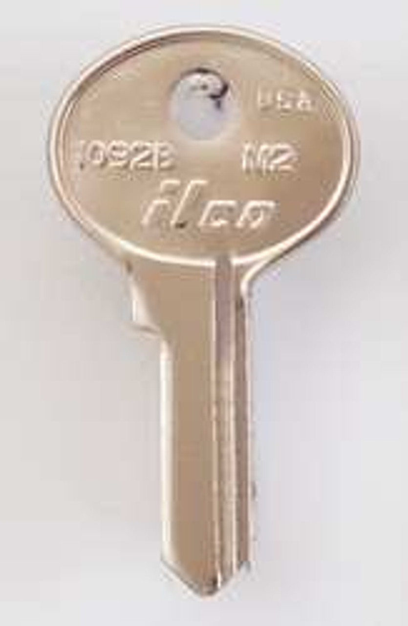 KABA ILCO 1092B-M2 KEY BLANK BRASS TYPE M2 4 PIN PK 10