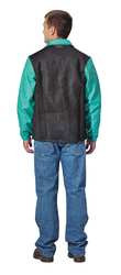 KAREWEAR 804GRCN4XL FR WELDING JACKET GREEN CANE BACK 4XL