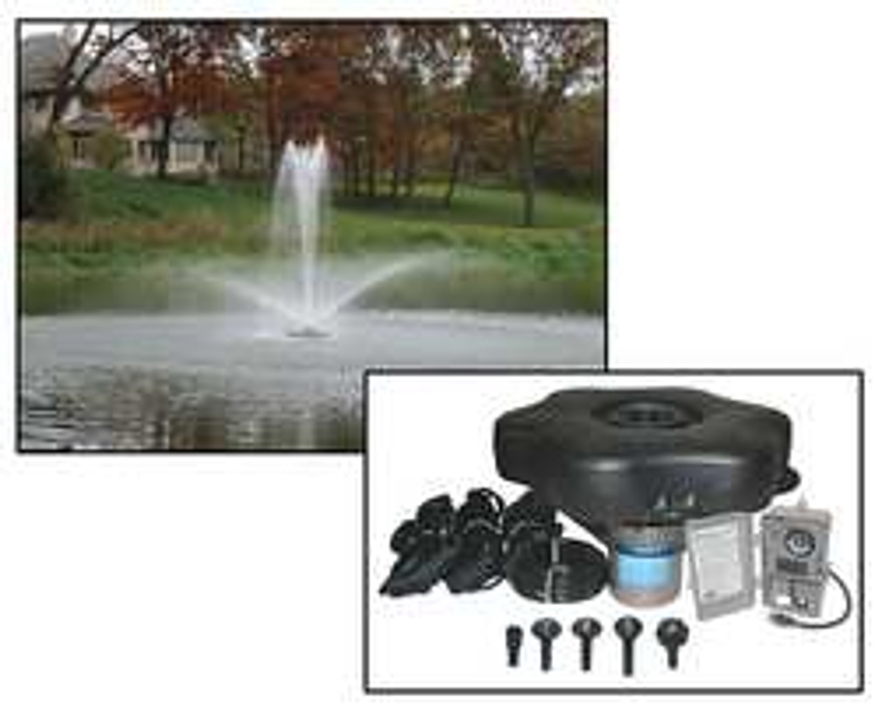 KASCO 4400JF150 POND DECORATIVE FOUNTAIN SYSTEM 28 IN W