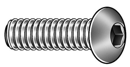 KERR LAKESIDE 25C37KBC SKT CAP SCREW BTN 1/4-20X3/8 PK100