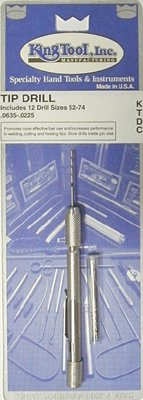 KING TOOL KTDC KI KTD (C-TD3) TIP DRILL/CARDCARDED