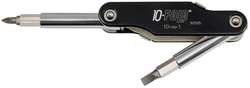 KLEIN TOOLS 32535 10-IN-1 10 FOLD SCREWDRIVER / NUT DRIVER