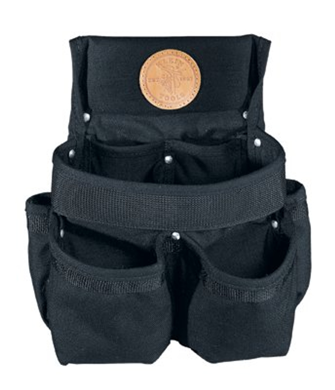 KLEIN TOOLS 5718 POWERLINE™ SERIES TOOL POUCH, 8-POCKET