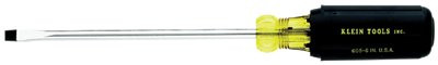 KLEIN TOOLS 605-6B WIRE BENDING CABINET TIP SCREWDRIVER 6-I