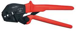 KNIPEX 97 52 10 INSULATED CRIMPER RG59/62/71/223 10 IN L