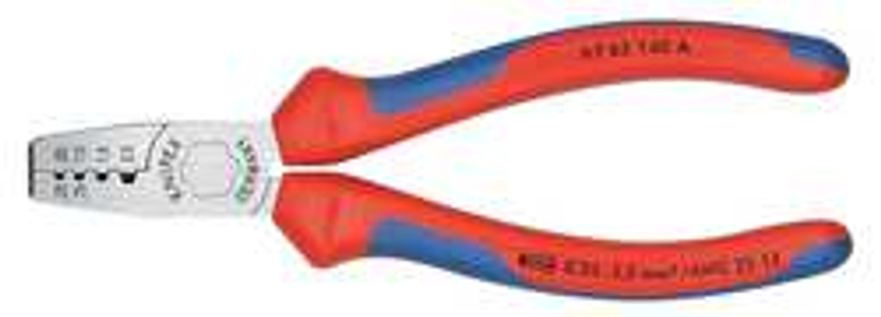 KNIPEX 97 62 145 A INSULATED CRIMPER 23-13 AWG 5-3/4 IN L KNIPEX 97 62 145 A INSULATED CRIMPER 23-13 AWG 5-3/4 IN L