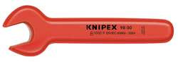 KNIPEX 98 00 9/16" INS OPEN END WRENCH 9/16 IN. 15 DEG 6 L