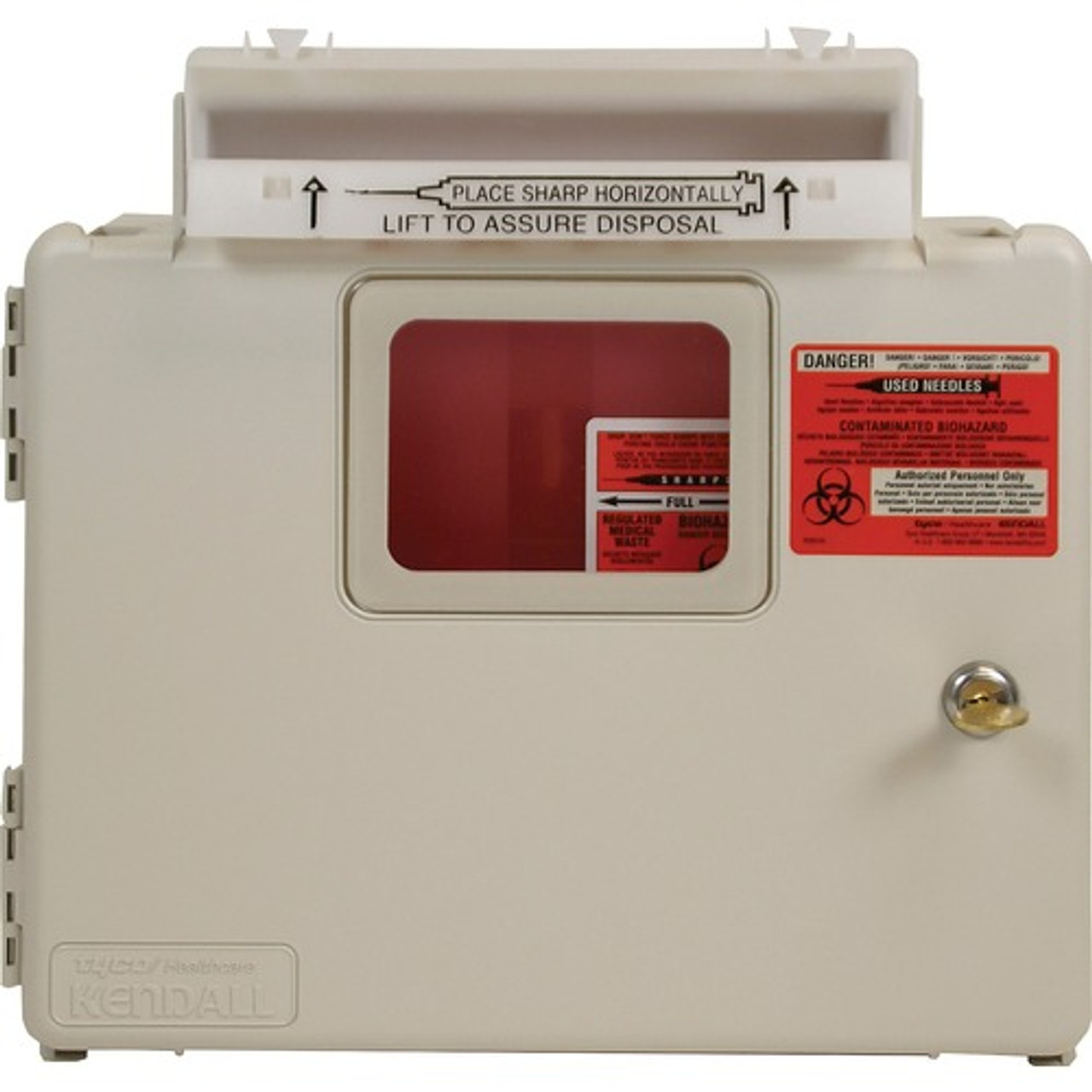 COVIDIEN SWMU100609 COVIDIEN  BIOHAZARD WALL CABINET FOR SHA