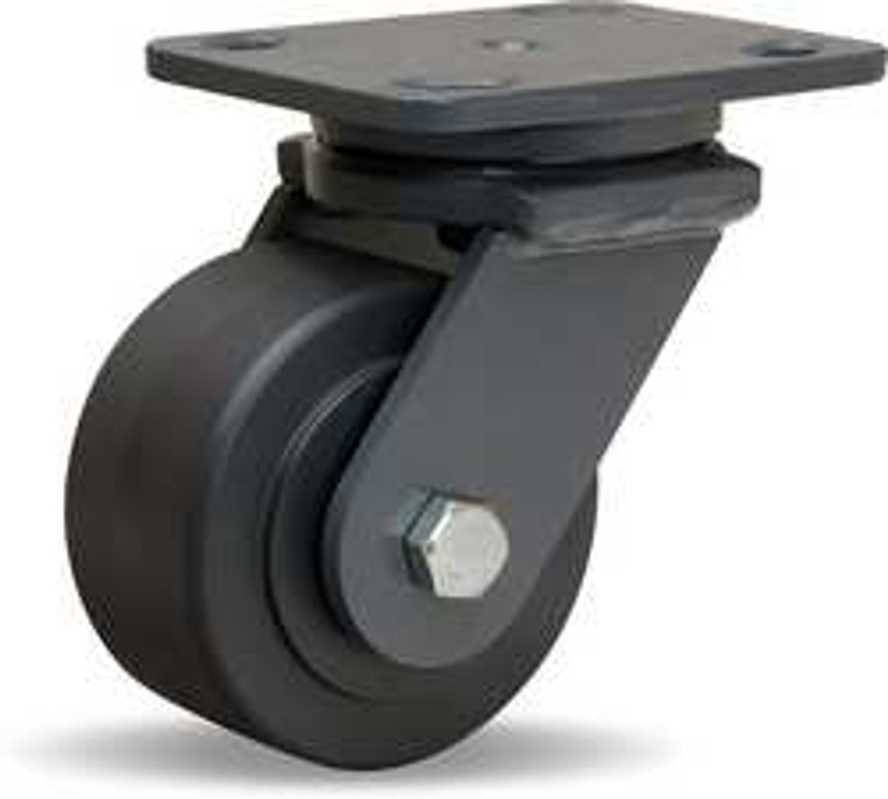 HAMILTON S-WH-4NYB SWIVEL PLATE CASTER 2000 LB 4 IN DIA