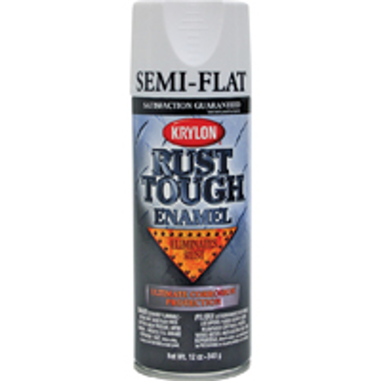 KRYLON PRODUCTS RTA9201 PAINT SPRAY SEMI FLAT WHT 12OZ
