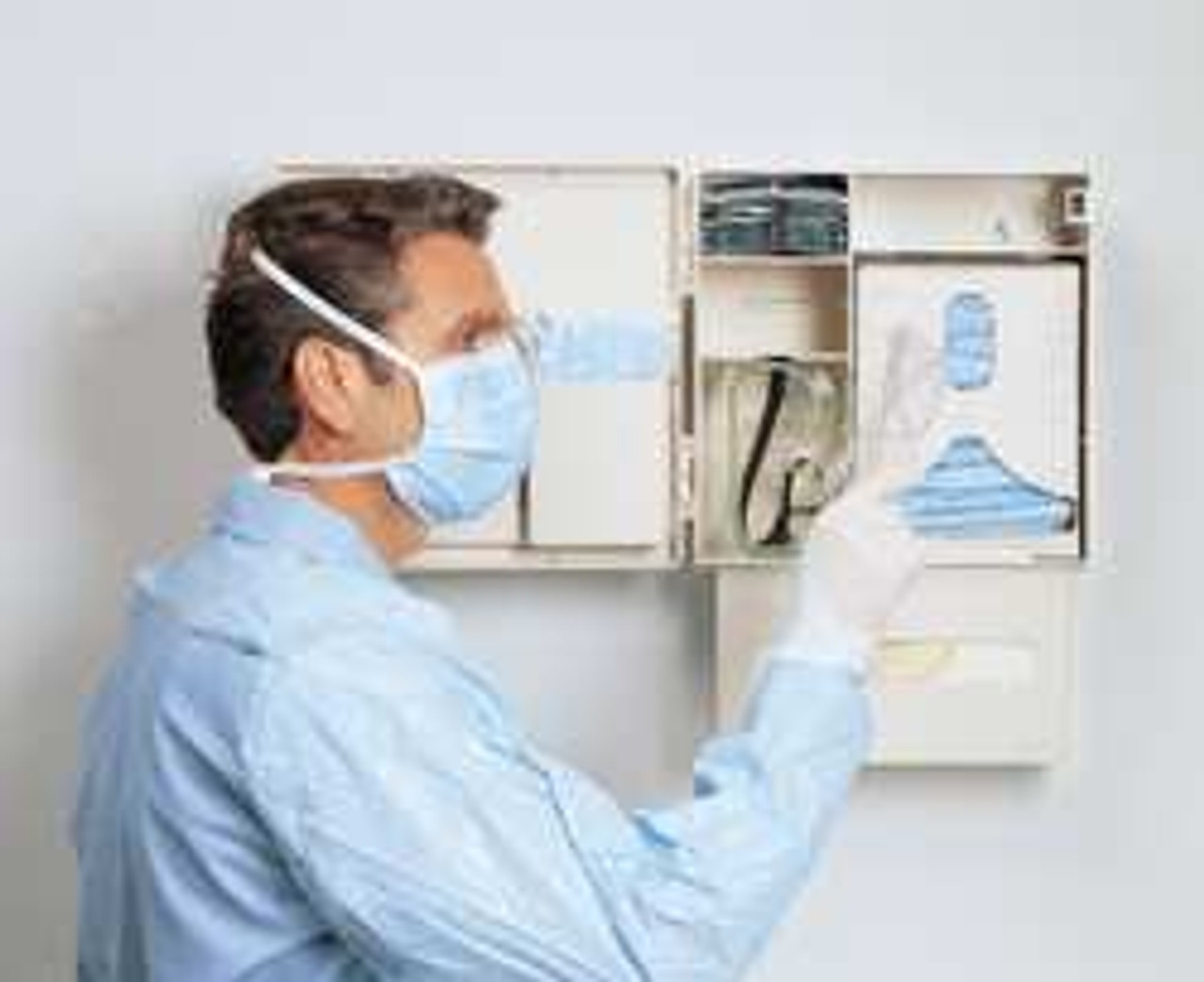 LAB SAFETY SUPPLY 9GAD2 GLOVE DISPENSER 6-1/4 IN H 10-1/2 IN W