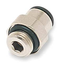 LEGRIS 3101 12 17 12MM OUTSIDE DIAM, 3/8 BSPP, NICKEL PLAT