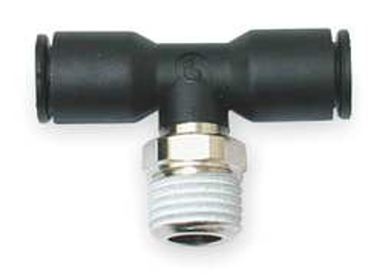 LEGRIS 3108 10 14 10MM OD, 1/4 NPT, NYLON/NICKEL PLATED BR
