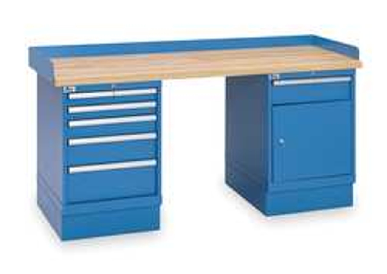 LISTA XSWB52-72BT/BB INDUSTRIAL WORKBENCH 72WX30DX35-1/4IN H