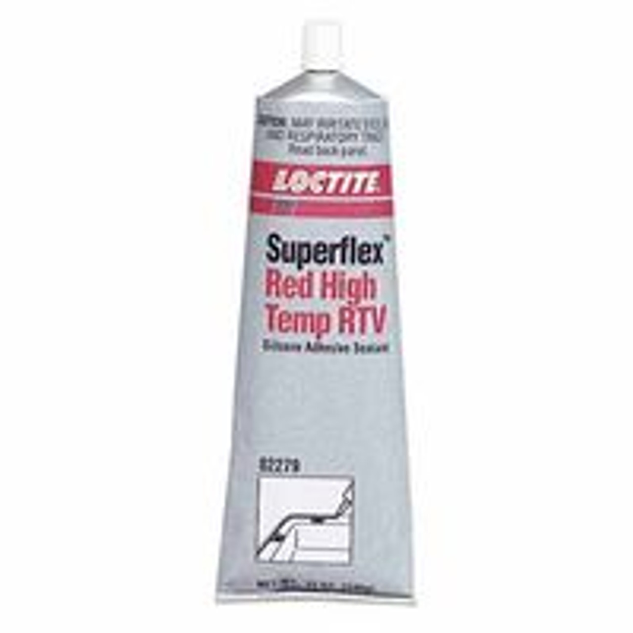 LOCTITE 59630 RTV SILICONE SEALANT 80ML TUBE RED