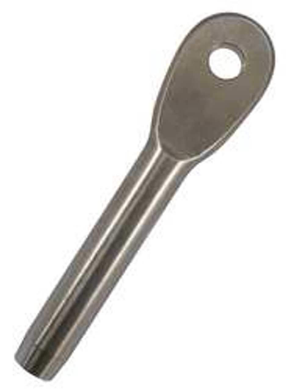 LOOS 668-3X EYE END FITTING 316 S.S SIZE 3/32
