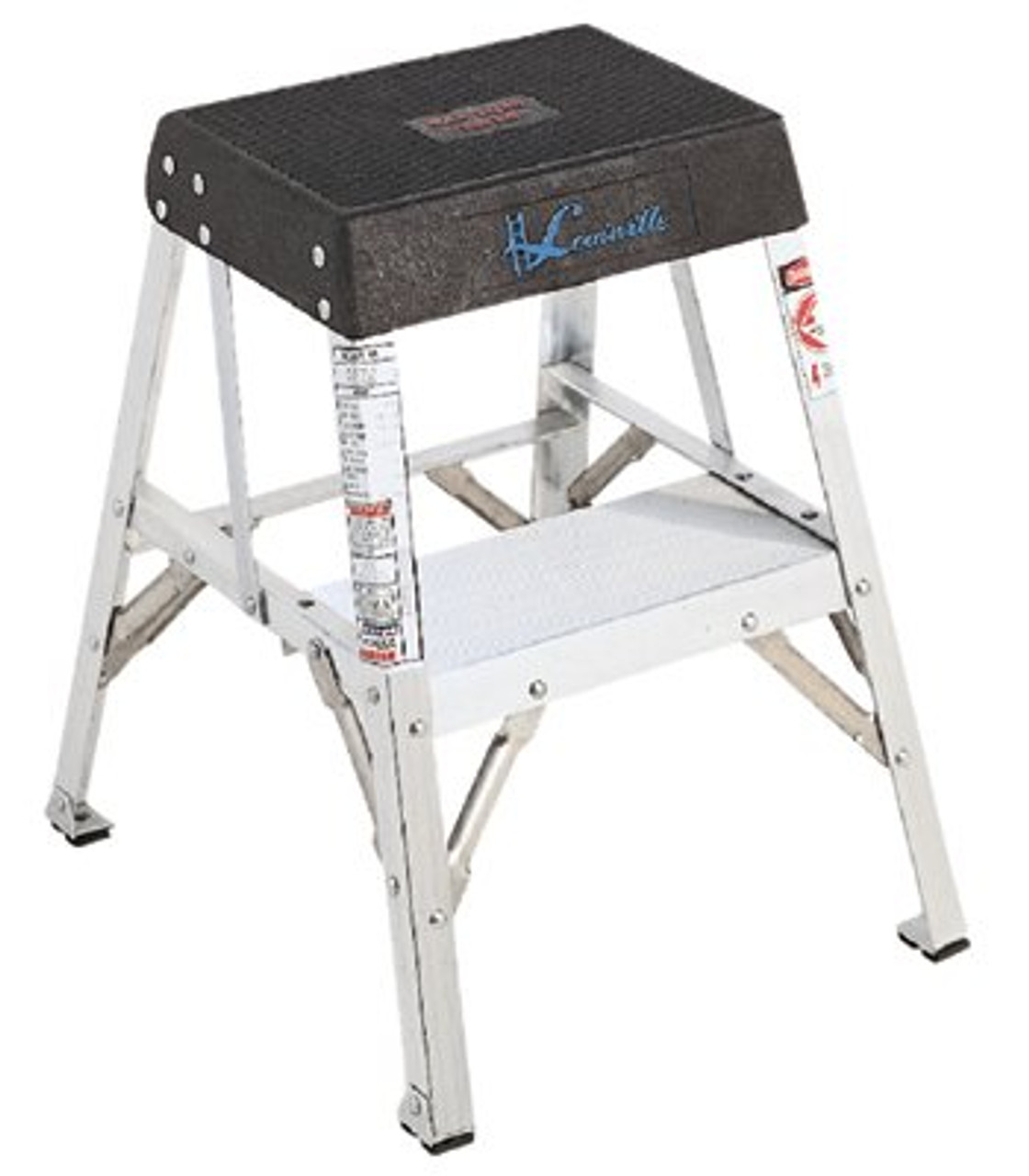 LOUISVILLE LADDER AY8003 3 STEPS, 3' HIGH, TYPE IA RATING, ALUMIN