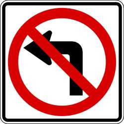 LYLE R3-2-24HA TRAFFIC SIGN 24 X 24IN R AND BK/WHT SYM