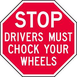 LYLE ST-016-12HA FACILITY SIGN 12 X 12IN WHT/R AL ENG