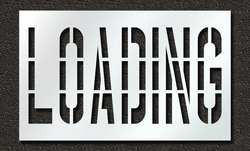 RAE STL-116-73612 PAVEMENT STENCIL LOADING 36 IN