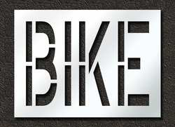 RAE STL-116-72417 PAVEMENT STENCIL BIKE 24 IN