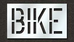 RAE STL-116-71817 PAVEMENT STENCIL BIKE 18 IN
