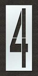RAE STL-108-F1084 AIRPORT PAVEMENT STENCIL 4 108 IN