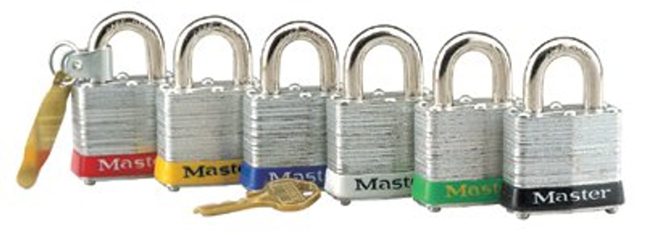 MASTER LOCK 3LHRED MASTER LOCK PADLOCK, TYPE: KEYED DIFFERE