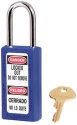 MASTER LOCK 411KAS12BLU MASTER LOCK® THERMOPLASTIC ZENEX