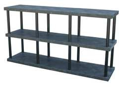 DURA-SHELF ST9624x3 BULK SHELVING SOLID TOP 3 SHELF 96X24X51