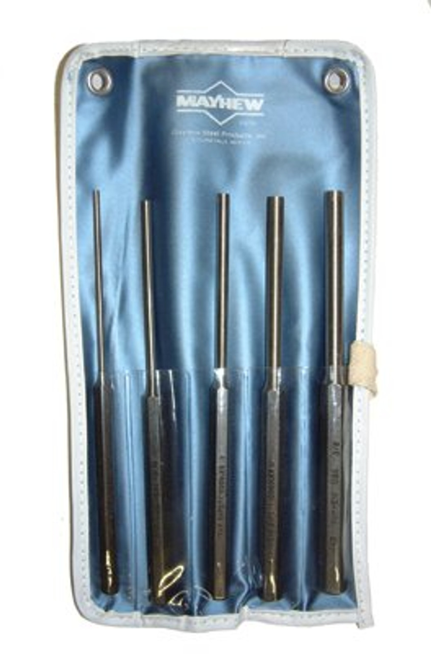 MAYHEW 76065 5 PC LONG PIN PUNCH KIT