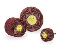MERIT 08834123201 FLAP WHEEL INTERLEAF AO 2X1X1/4 SHK 180G