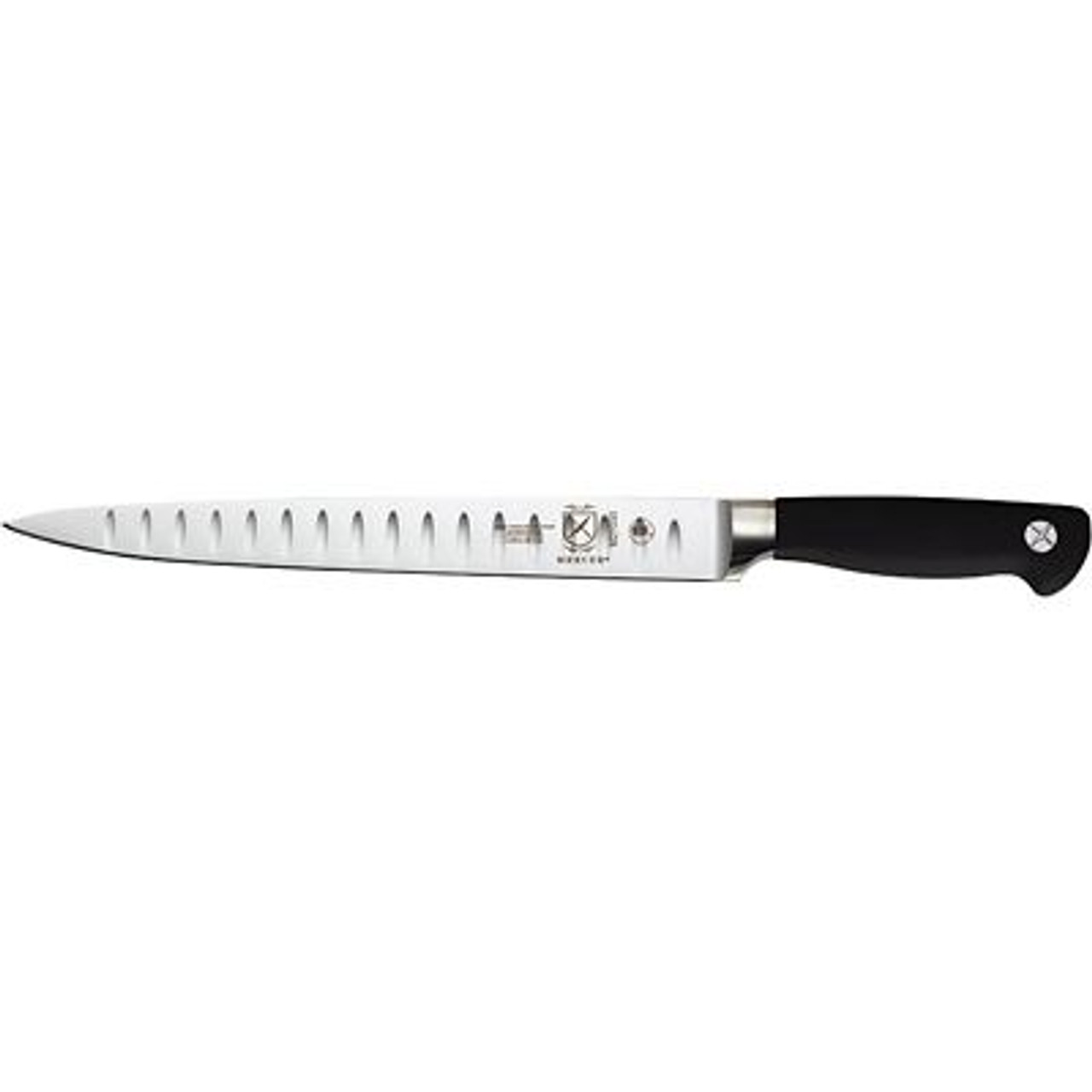MERCER CUTLERY M21030 CARVING KNIFE,10 IN BLADE,BLACK HANDLE MERCER CUTLERY M21030 CARVING KNIFE,10 IN BLADE,BLACK HANDLE