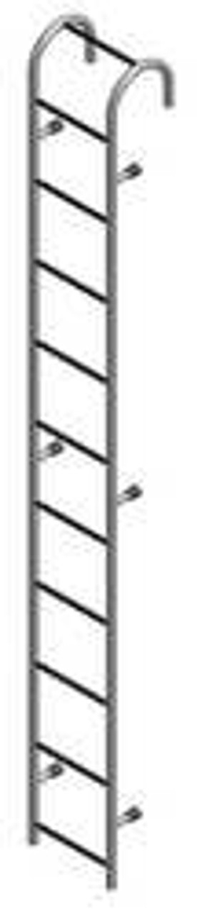 COTTERMAN ST12AL C1 STORAGE TANK LADDER 12 FT.