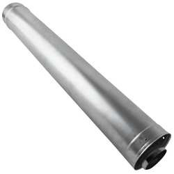 METAL FAB RTG20151GC WATERHEATER VENT PIPE 24IN L 3IN DIA.
