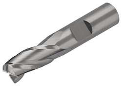 MICRO 100 EMS-500-4X CARBIDE END MILL DIA 1/2 IN CUT L 1 IN