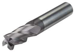 MICRO 100 GEM-062-3 SQ. END MILL,SINGLE END,CARB,1/16"