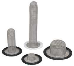 RUBBERFAB SSG-PX-L-200-16SS SOCK SCREEN GASKET 2 IN SILICONE/SS